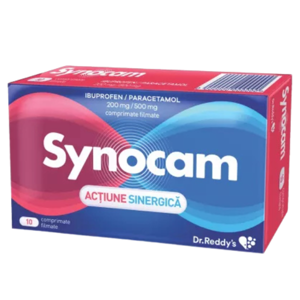 Poza produs Synocam 200 mg/500 mg, Dr.Reddys | 10 comprimate