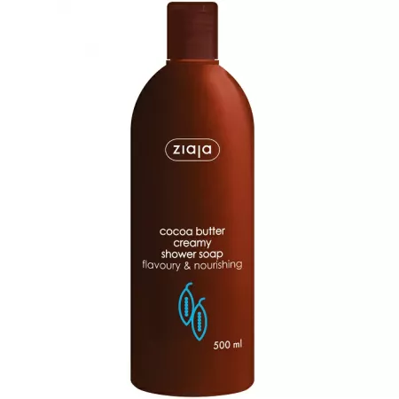 Poza produs Gel de dus cremos cu unt de cacao, Ziaja | 500 ml