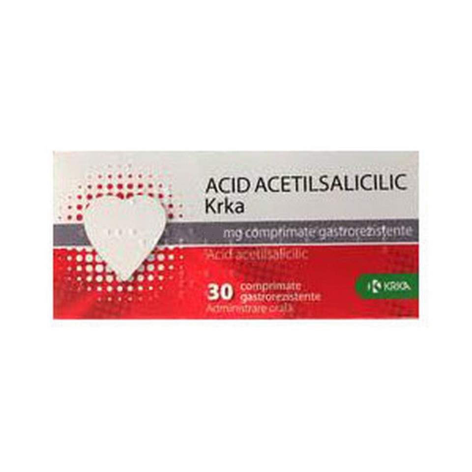 Poza produs ACID ACETILSALICILIC KRKA 100 MG X 30