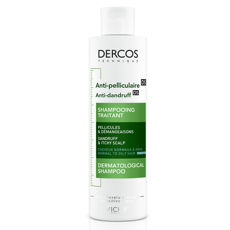 Poza produs Sampon anti-matreata pentru par normal-gras Dercos, Vichy | 200 ml