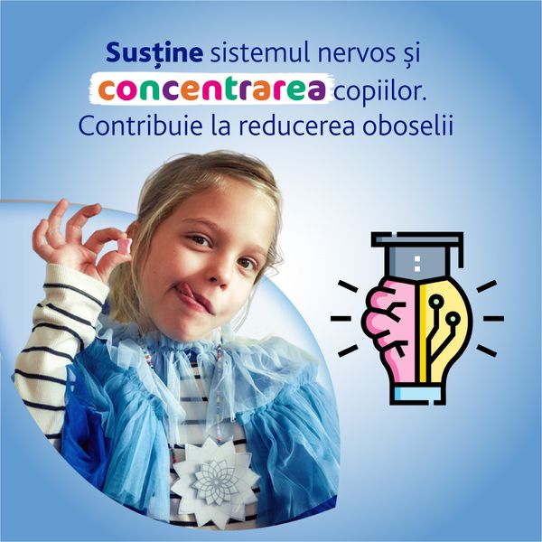 Poza produs MagneVie Kids, Sanofi | 30 comprimate masticabile