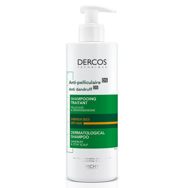 Poza produs Sampon si balsam 2 in 1 anti-matreata pentru toate tipurile de par Dercos, Vichy | 390 ml