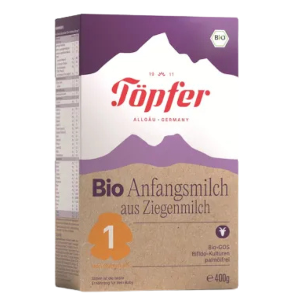 Poza produs Lapte praf Bio 1 de capra, Topfer | 400 g