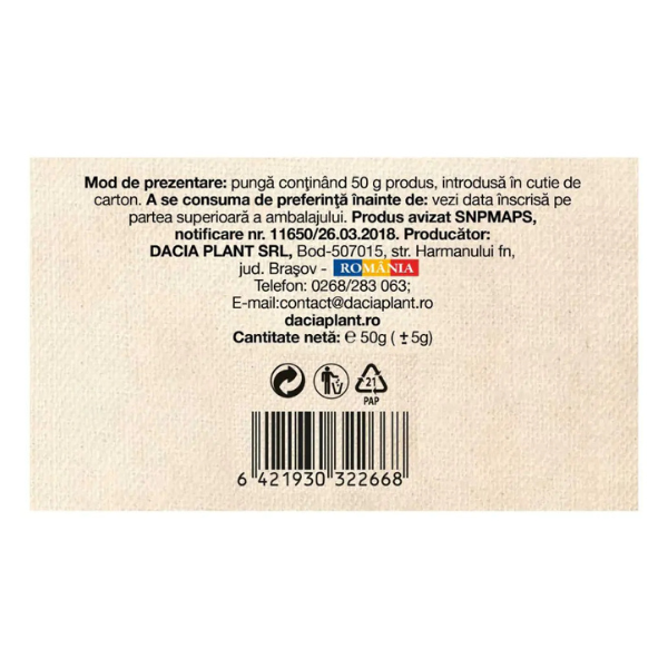 Poza produs Ceai Emocalm, Dacia Plant | 50 g