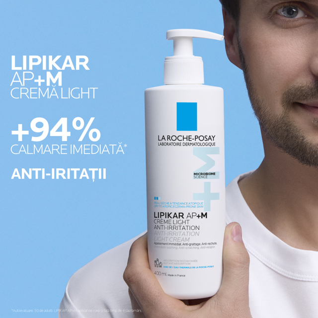 Poza produs Lipikar Light AP+M, La Roche-Posay | 400 ml
