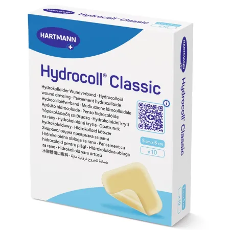 Poza produs Pansament Hydrocoll, 5 x 5 cm, Hartmann | 10 bucati