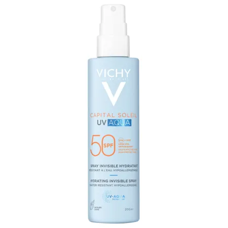 Poza produs Spray fata si corp SPF50+ Capital Soleil UV AQUA, Vichy | 200 ml