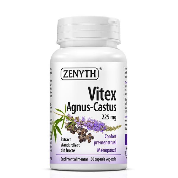 Poza produs Vitex Agnus-Castus, Zenyth | 30 capsule vegetale