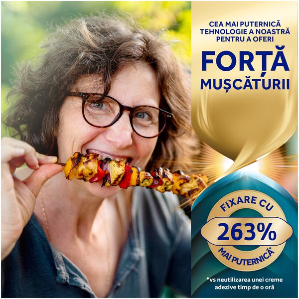 Poza produs Crema adeziva pentru proteza dentara Corega Power Max Ultimate All in 1, Haleon | 40 g