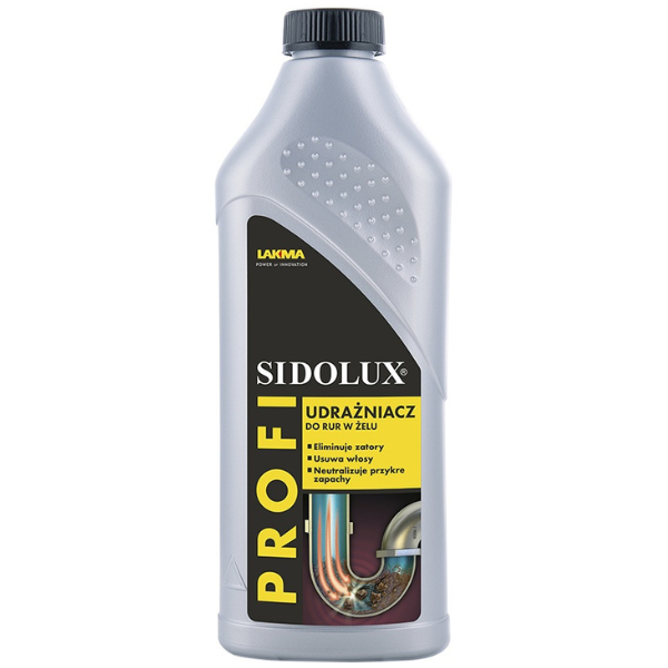 Poza produs Gel desfundare tevi si conducte Sidolux Profi, Lakma | 1 L
