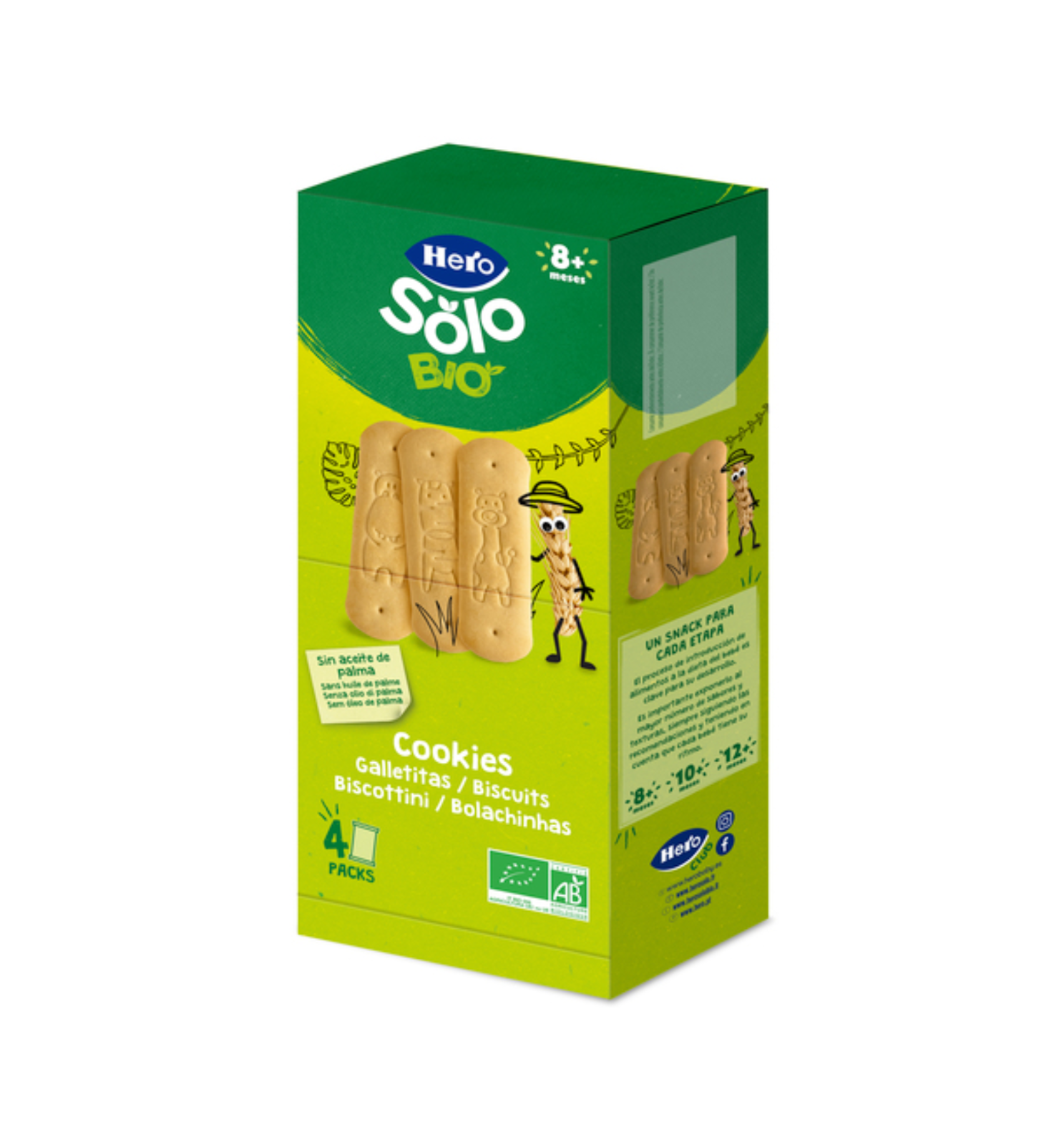 Poza produs Biscuiti Bio Solo 8+ luni, Hero | 160 g