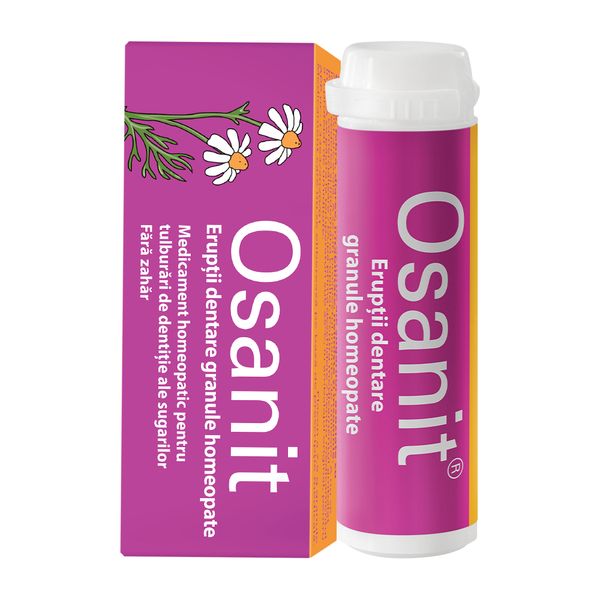 Osanit granule homeopate pentru eruptii dentare, Dr. A. & L. Schmidgall | 7,5 g — poza produs 2/2