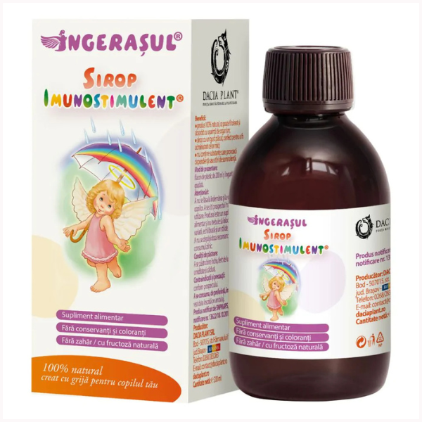 Poza produs Ingeras Sirop Imunostimulent, Dacia Plant | 200 ml