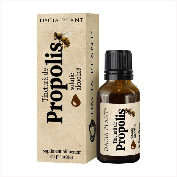 Poza produs Tinctura Propolis, Dacia Plant | 50 ml