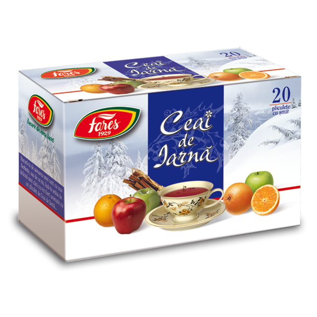 Poza produs Ceai de iarna, ceai la plic, Fares | 20 plicuri