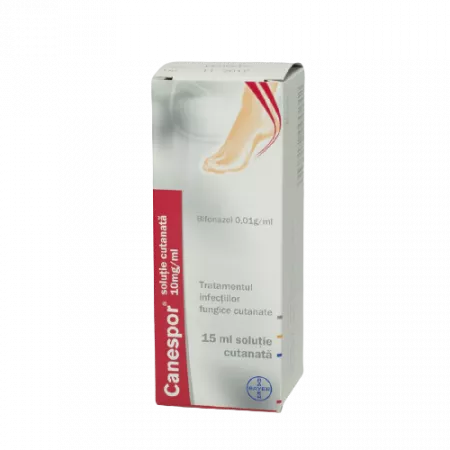 Poza produs Canespor solutie 10 mg/ml, Bayer | 15 ml