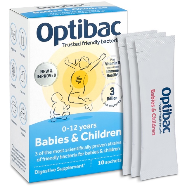 Poza produs Probiotic pentru copii si sugari, Optibac | 10 ml