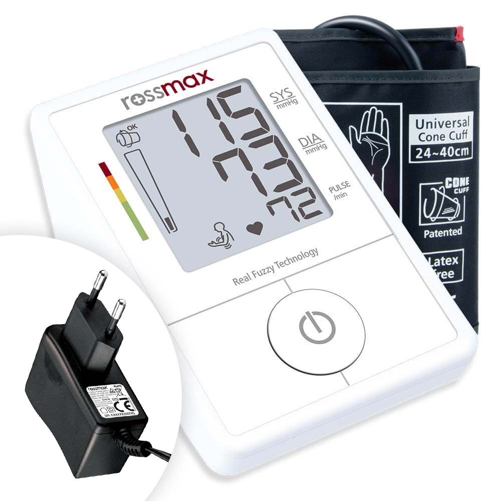 Poza produs Tensiometru digital automat Rossmax pentru brat X1 cu adaptor CADOU, Neomed