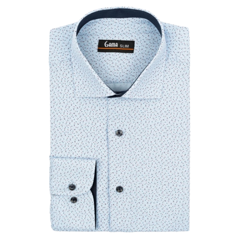 Camasa barbati CT07OXFORD.62 Slim Fit, bleu/bleumarin/rosu, Gama | marimea 37/38
