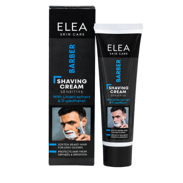 Poza produs Crema de ras pentru ten sensibil barbati, Elea | 100 ml