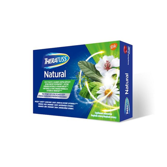 Poza produs Theratuss Natural, Glaxo | 16 comprimate