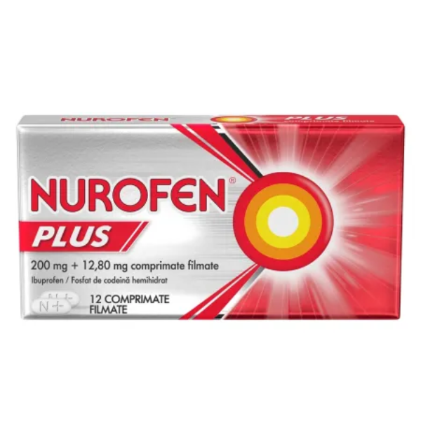 Poza produs Nurofen Plus, Reckitt Benckiser | 12 comprimate