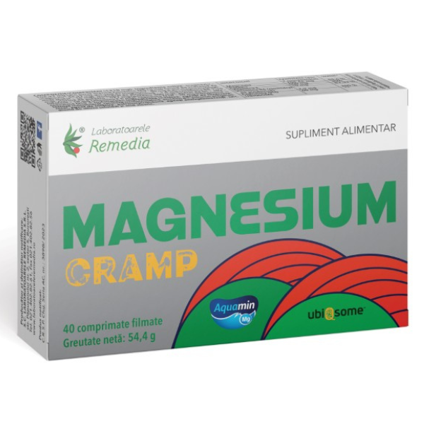 Poza produs Magnesium Cramp, Remedia | 40 comprimate