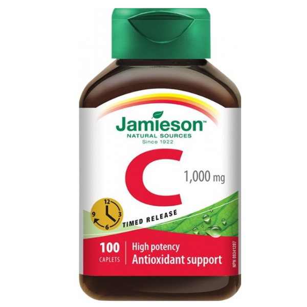 Poza produs Vitamina C 1000 mg, Jamieson | 100 comprimate