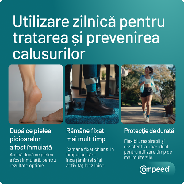 Poza produs Plasturi pentru calusuri, Compeed | 6 bucati