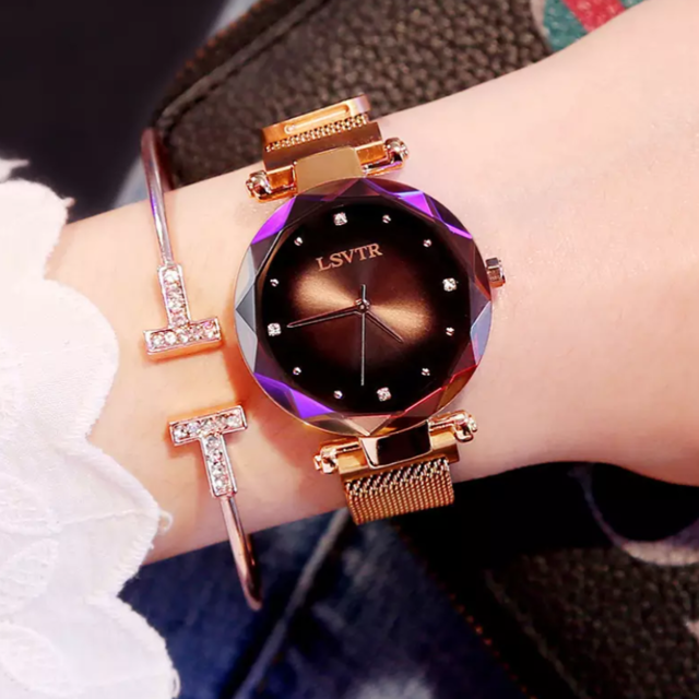 Poza produs Ceas dama CD009 Bronz, Time to Time | 1 buc