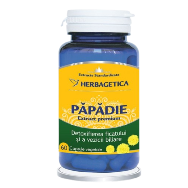 Poza produs Papadie, Herbagetica | 60 capsule
