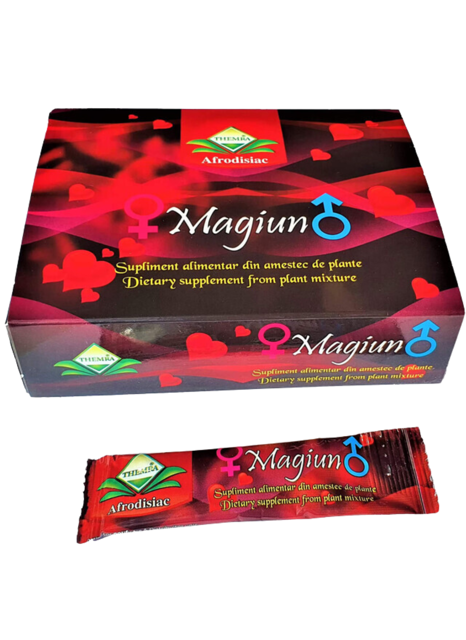 Poza produs Magiun afrodisiac 100% natural Themra supliment pentru potenta si crestere libidou, Themra |12 plicuri x 12g