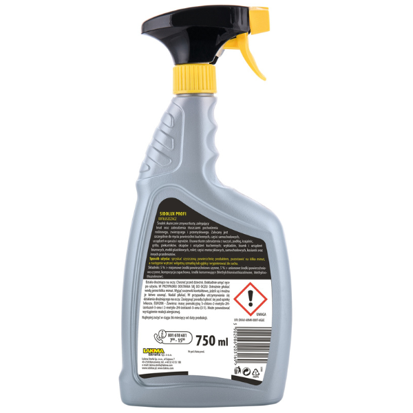 Poza produs Spray Degresant Sidolux Profi, Lakma | 750 ml