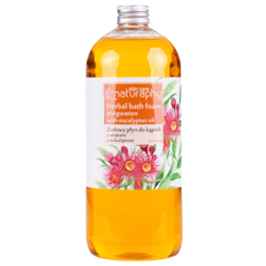 Spuma de baie cu Ulei esential de Eucalipt Naturaphy Herbal, Blux | 1L