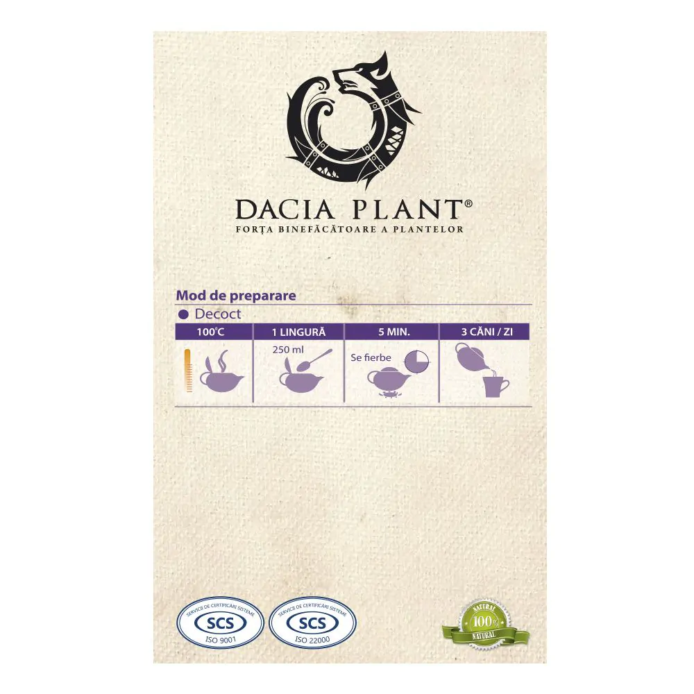 Poza produs Ceai Macese Fructe, Dacia Plant | 50 g