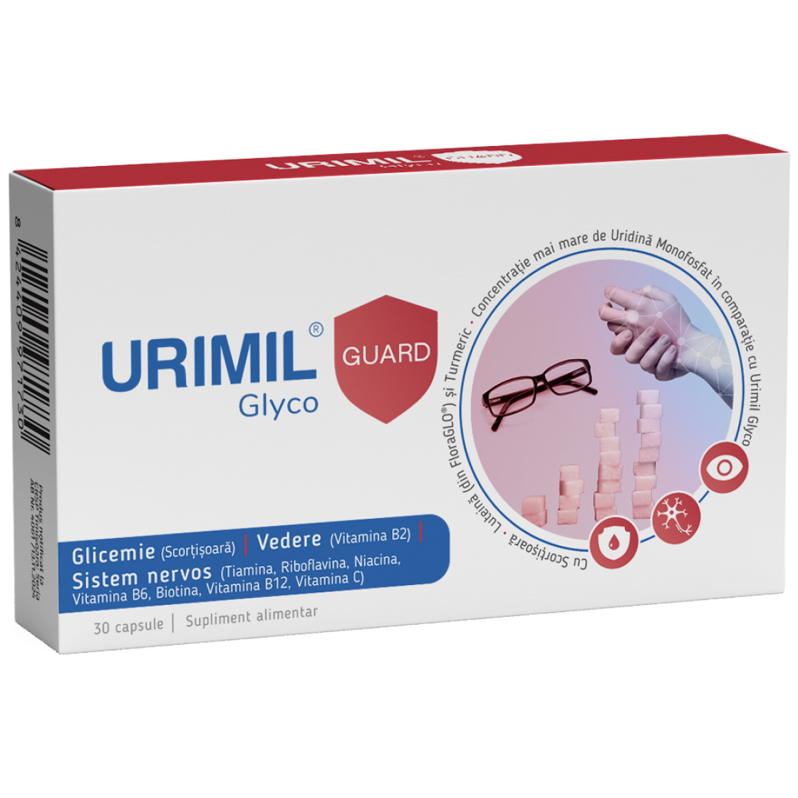 Poza produs Urimil Glyco Guard, Naturpharma | 30 capsule