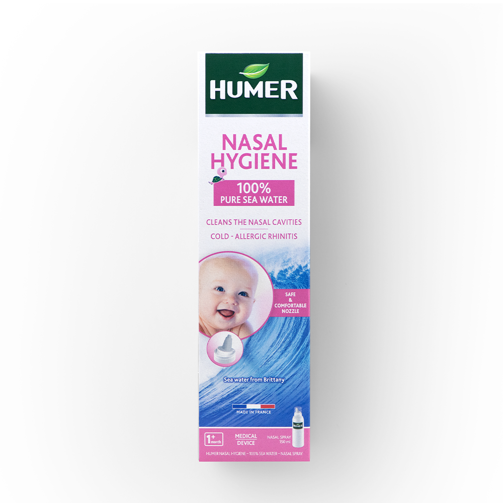 Poza produs Spray nazal pentru copii Humer cu apa de mare | 150 ml
