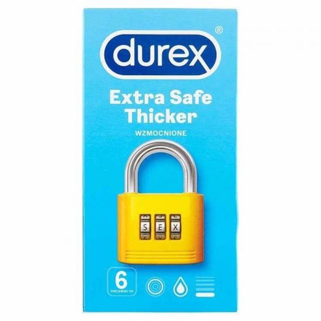 Poza produs Prezervative Durex Extra Safe, 6 bucati