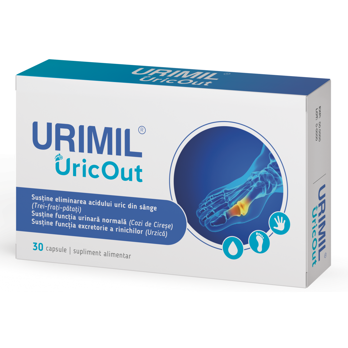 Poza produs Urimil UricOut, Naturpharma | 30 capsule