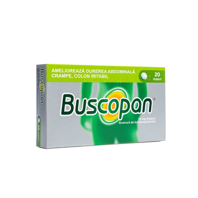 Poza produs Buscopan 10 mg, Opella Healthcare | 20 drajeuri