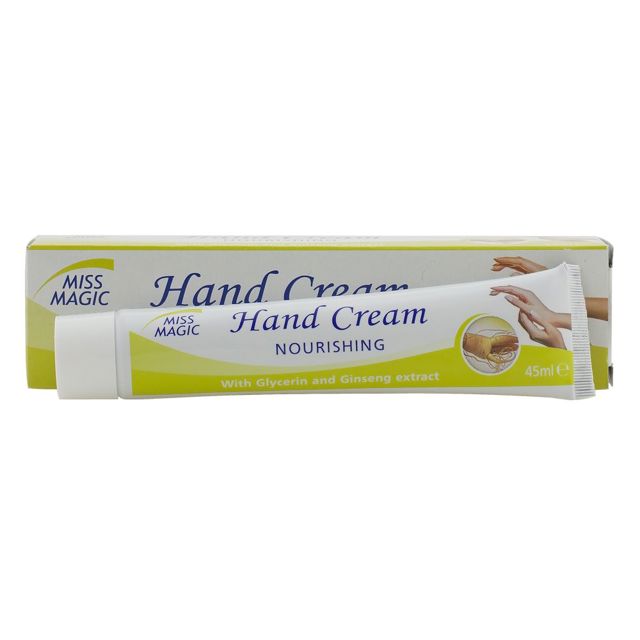Poza produs Crema de maini hranitoare cu glicerina si extract de ginseng Miss Magic| 45 ml