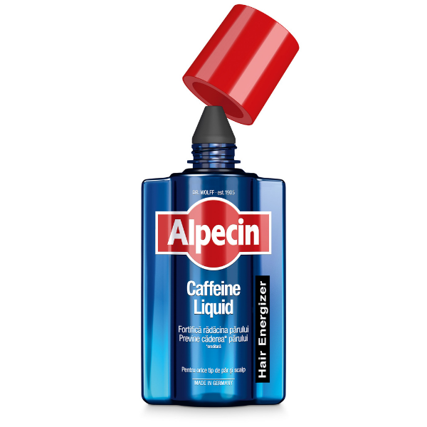 Lotiune energizanta pentru par Caffeine Liquid, Alpecin | 200 ml — poza produs 2/3