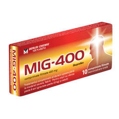 MIG 400, Berlin-Chemie AG | 10 comprimate filmate