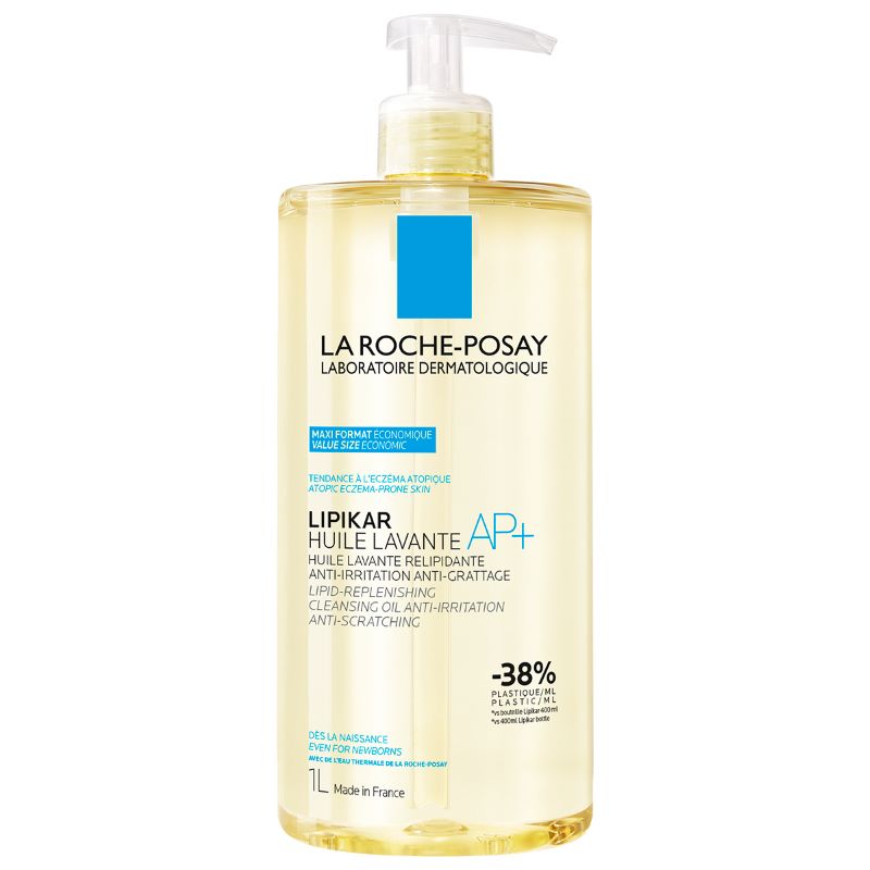 Poza produs Lipikar Ulei de spalare AP+, pentru pielea uscata cu tendina atopica, LA ROCHE-POSAY | 1L