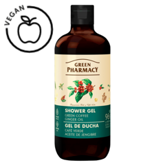 Gel de dus Cafea Verde si Ulei Ghimbir, Green Pharmacy | 500 ml