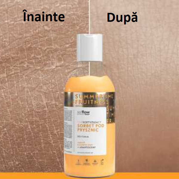 Poza produs Gel de dus So!Flow Sorbet de Fructe Exotice, Green Pharmacy | 400 ml