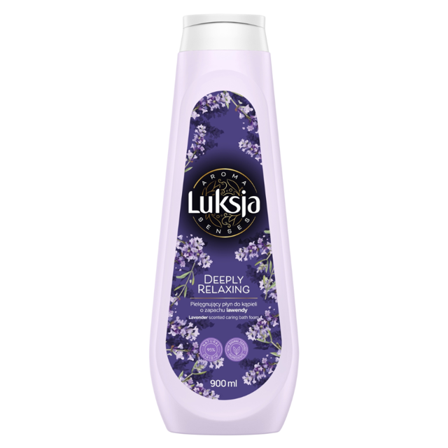 Poza produs Gel spuma de baie AROMA SENSES DEEPLY RELAXING Lavanda, Luksja | 900 ml