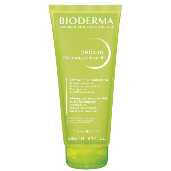 Poza produs Gel Spumant Activ Sebium, Bioderma | 200 ml