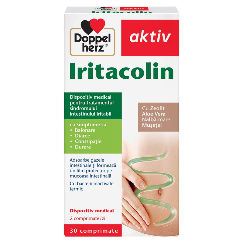Poza produs Iritacolin, Doppelherz | 30 comprimate