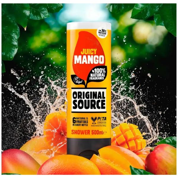 Poza produs GEL DE DUS ORIGINAL SOURCE MANGO 500ML